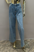 Spodnie jeans Wide Leg niebieskie